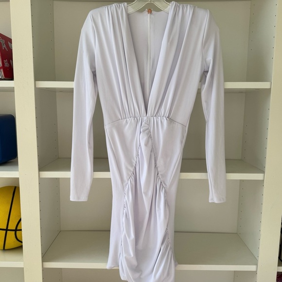 NOOKIE White Temptation Long Sleeve Mini Dress - Picture 7 of 9